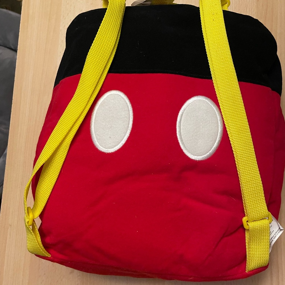 Vintage 90s RARE Disney Store Bean Bag Backpack & First 12 Characters Ever - Picture 2 of 11